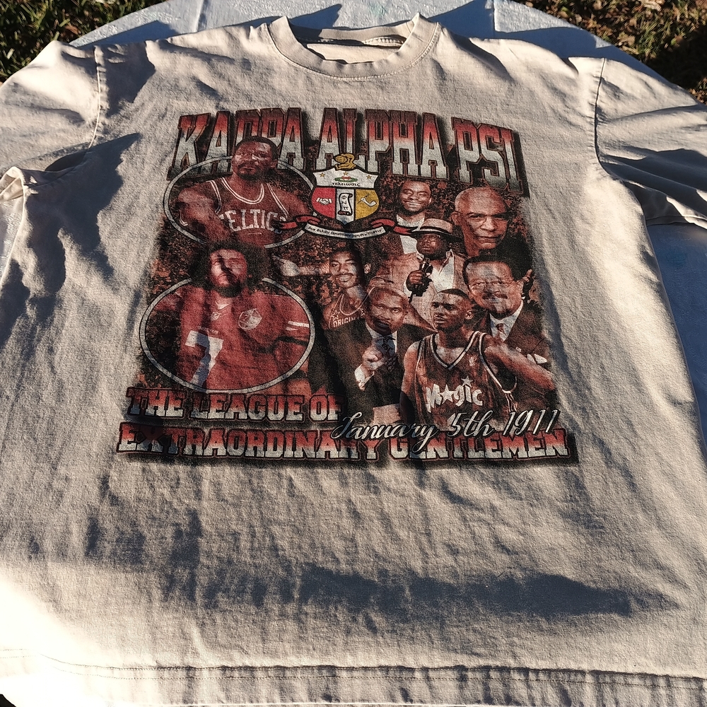 Kappa Alpha Psi Graphic Tee - Cream